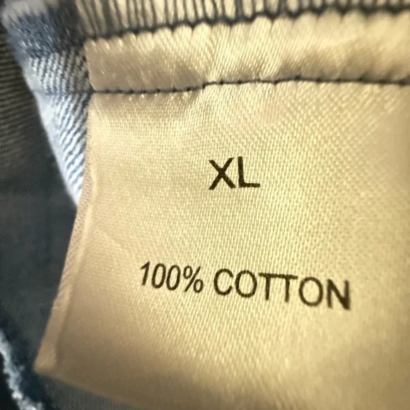 Jane and Delancey Blue Cotton Jacket - Picture 2 of 2